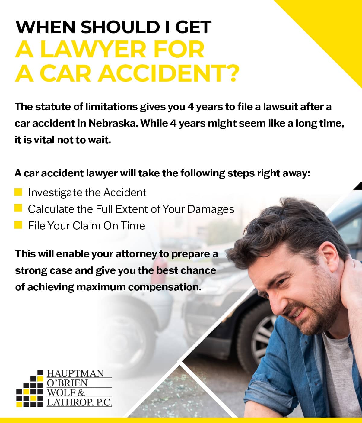 When to Seek Legal Help for a Car Accident: A Guide for Accident Victims